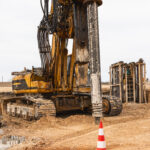 perfuração de estaca escavada